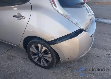 2014 Nissan Leaf Sl из США, поврежденный, VIN 1N4AZ0CP7EC331074